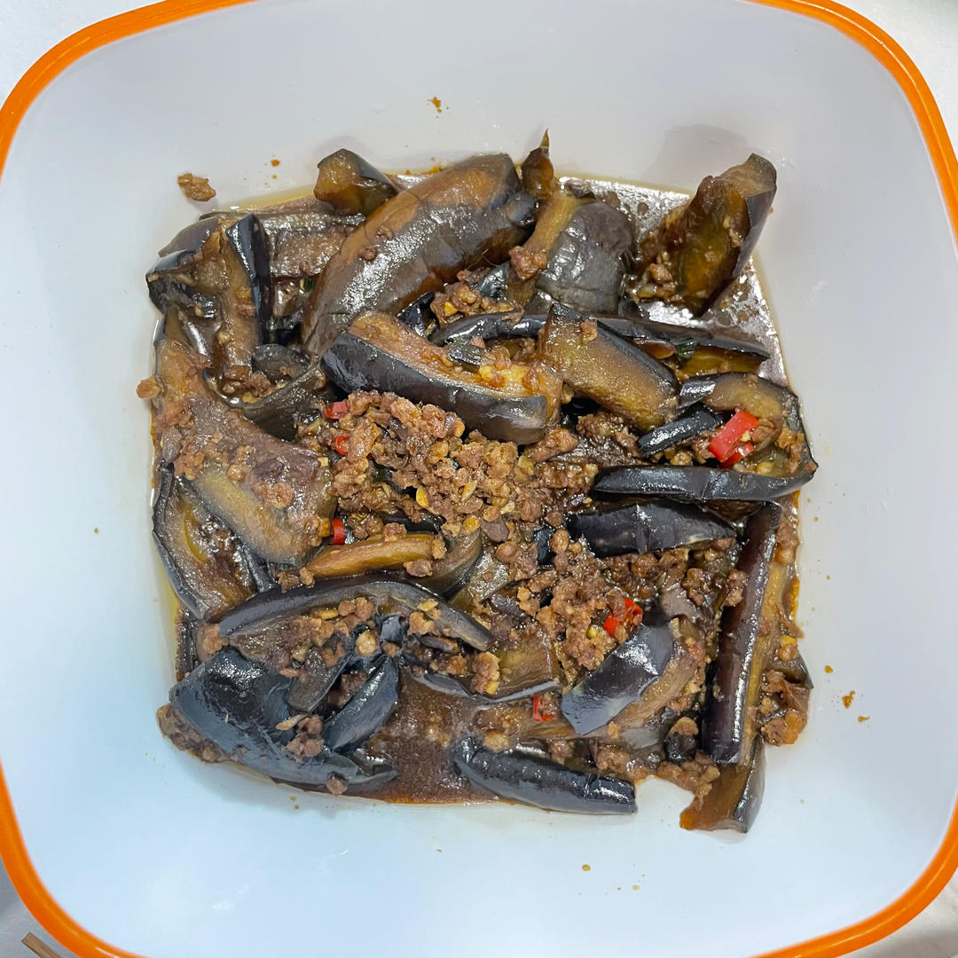 无敌好吃巨下饭的家常菜～肉沫茄子