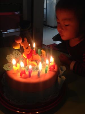 安安2岁生日翻糖蛋糕！的做法 步骤5