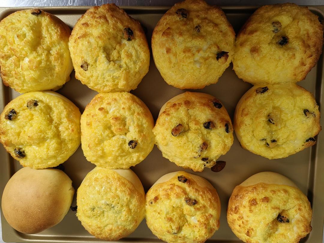 面包天花板❗️超好吃的椰香紫米面包