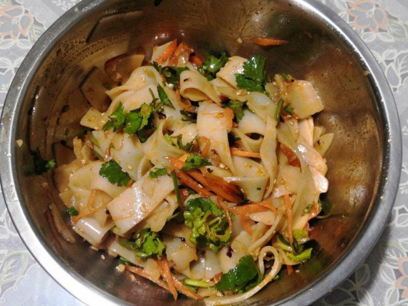 快手又筋道的凉皮，可能是全网最快的做法