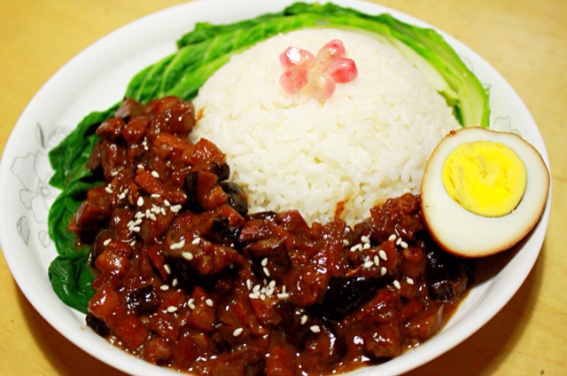 台式卤肉饭