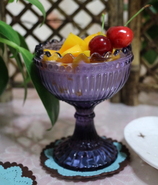 芒果酸奶杯