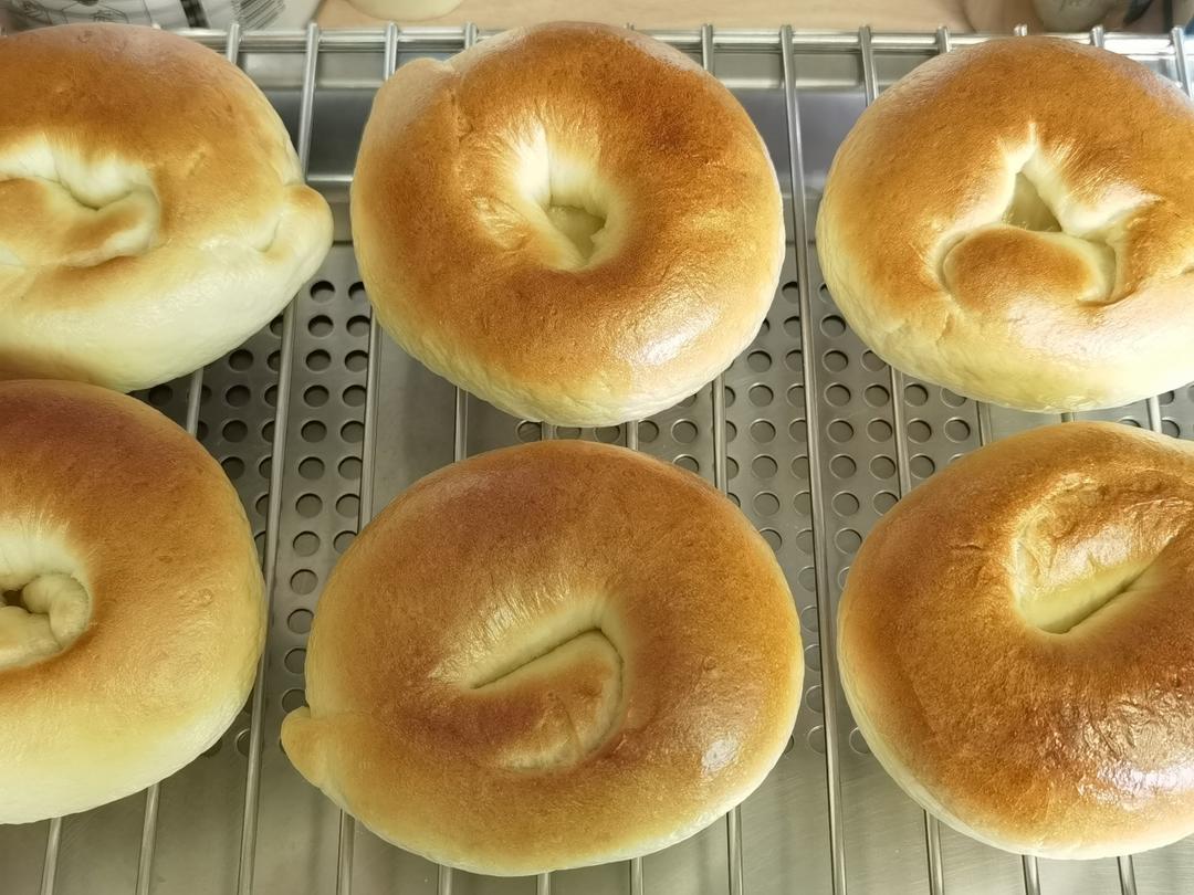 百搭的原味貝果