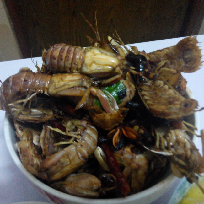香辣濑尿虾