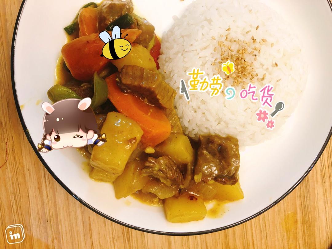 咖喱土豆烧牛肉
