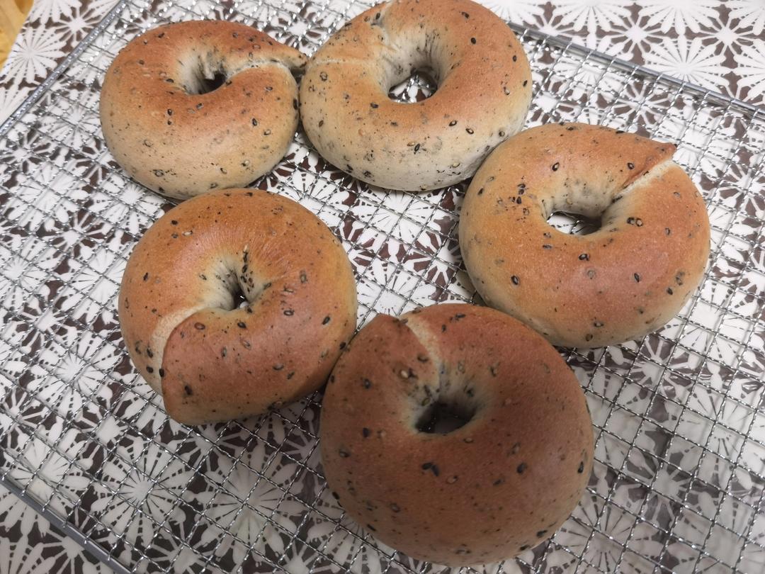 原味贝果🥯/黑芝麻贝果🥯