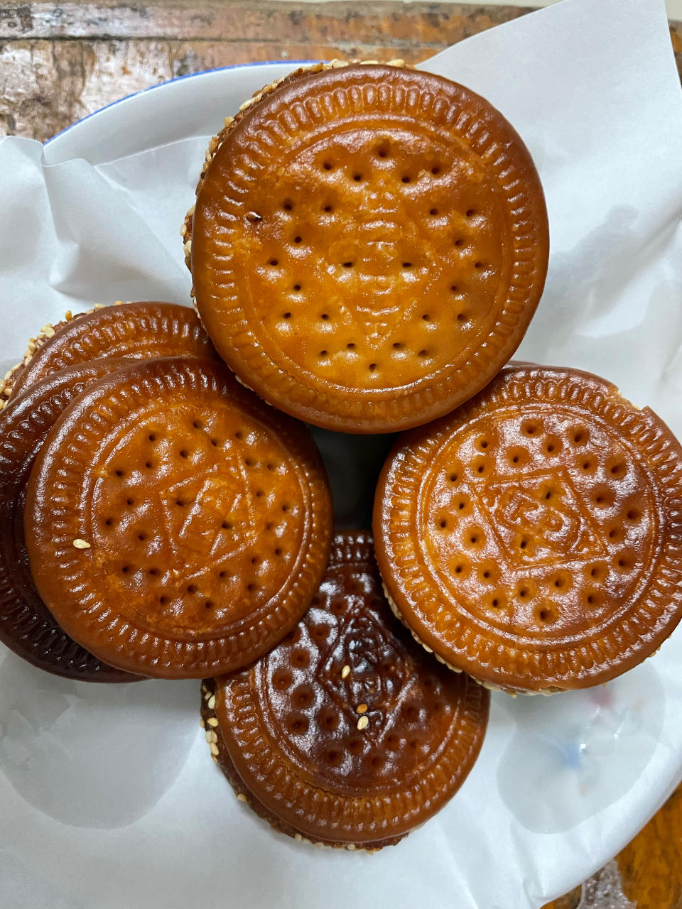 外酥里糯的南瓜饼