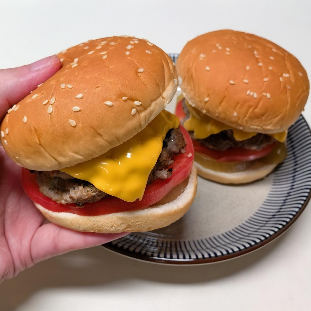 超详细汉堡牛肉饼｜附自制汉堡搭配#Healthymeals#减脂必撸16