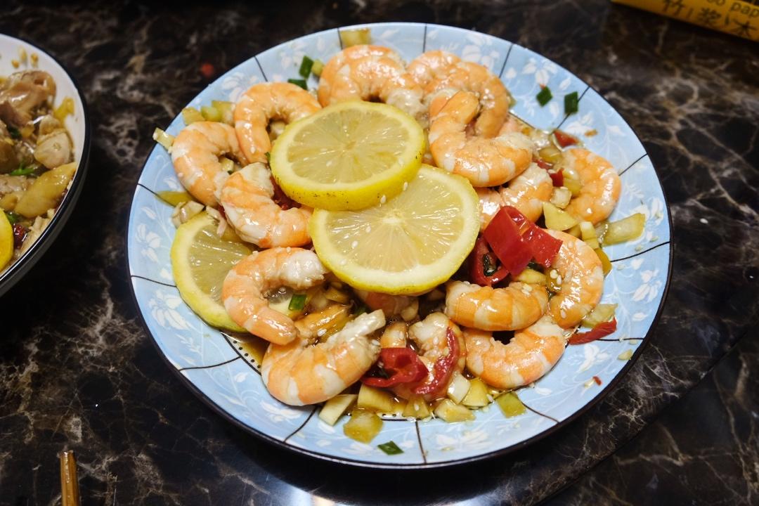 鲜嫩爽口❗️巨好吃的酸辣柠檬虾❗️一看就会超过瘾