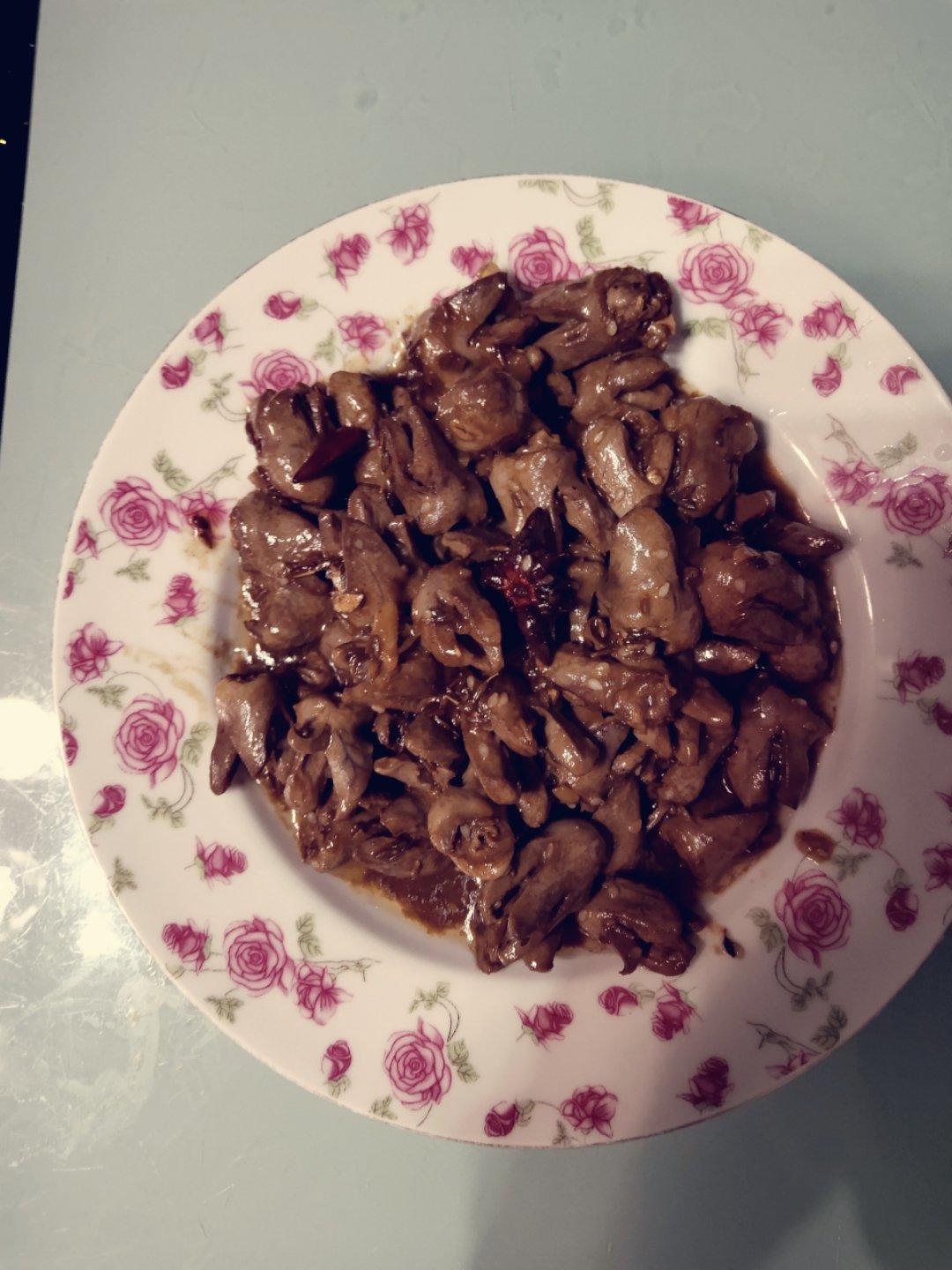 孜然鸡心