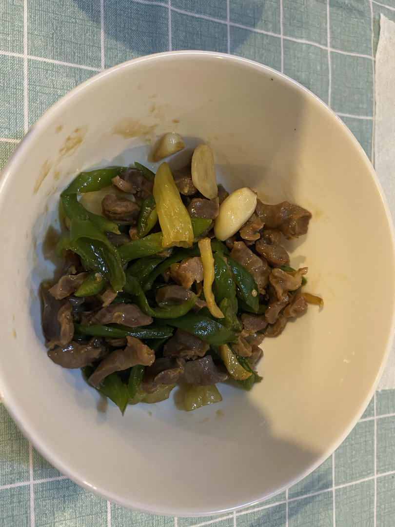 泡椒炒鸡胗