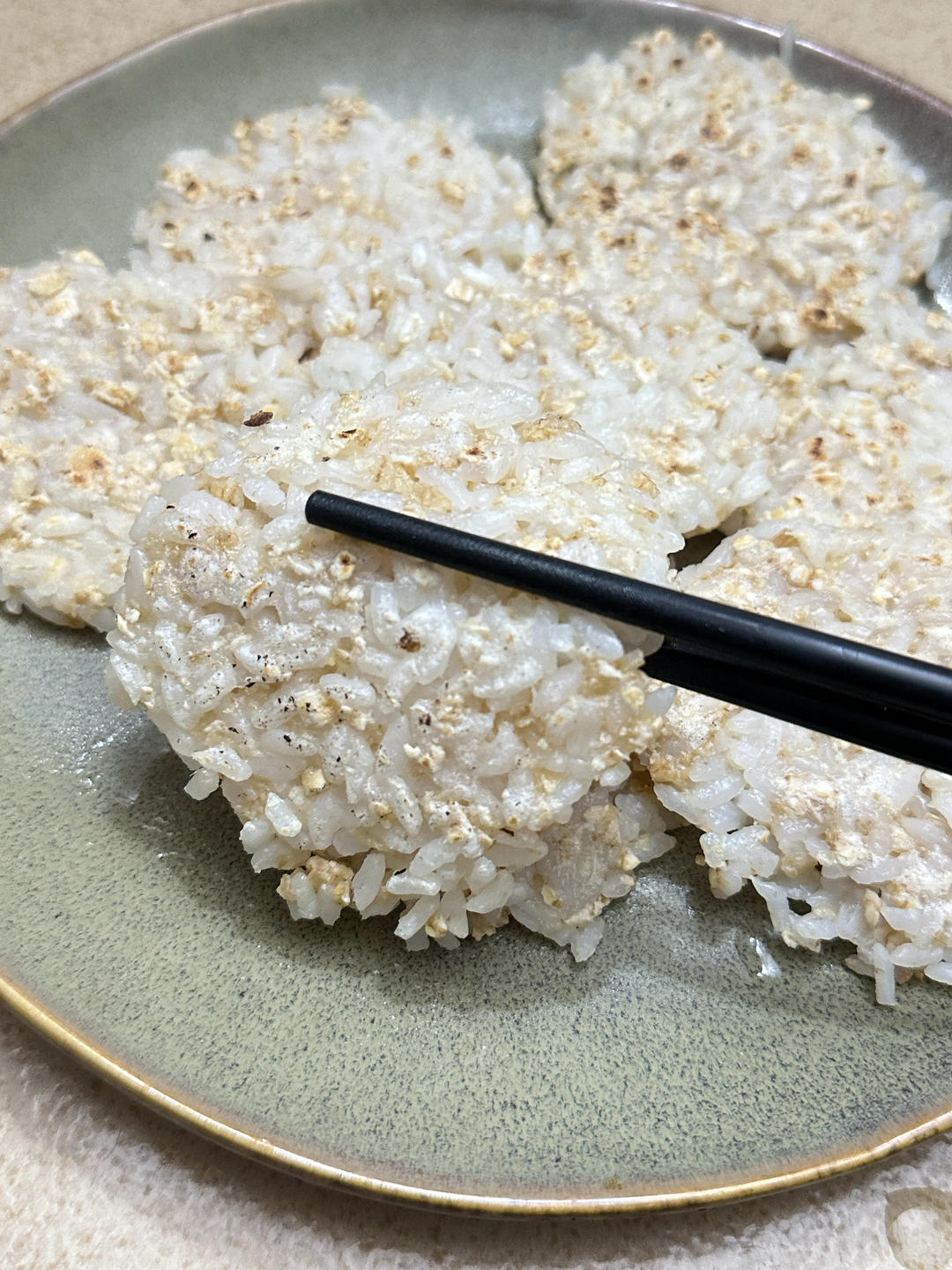 糯叽叽～燕麦米饭饼 减脂版