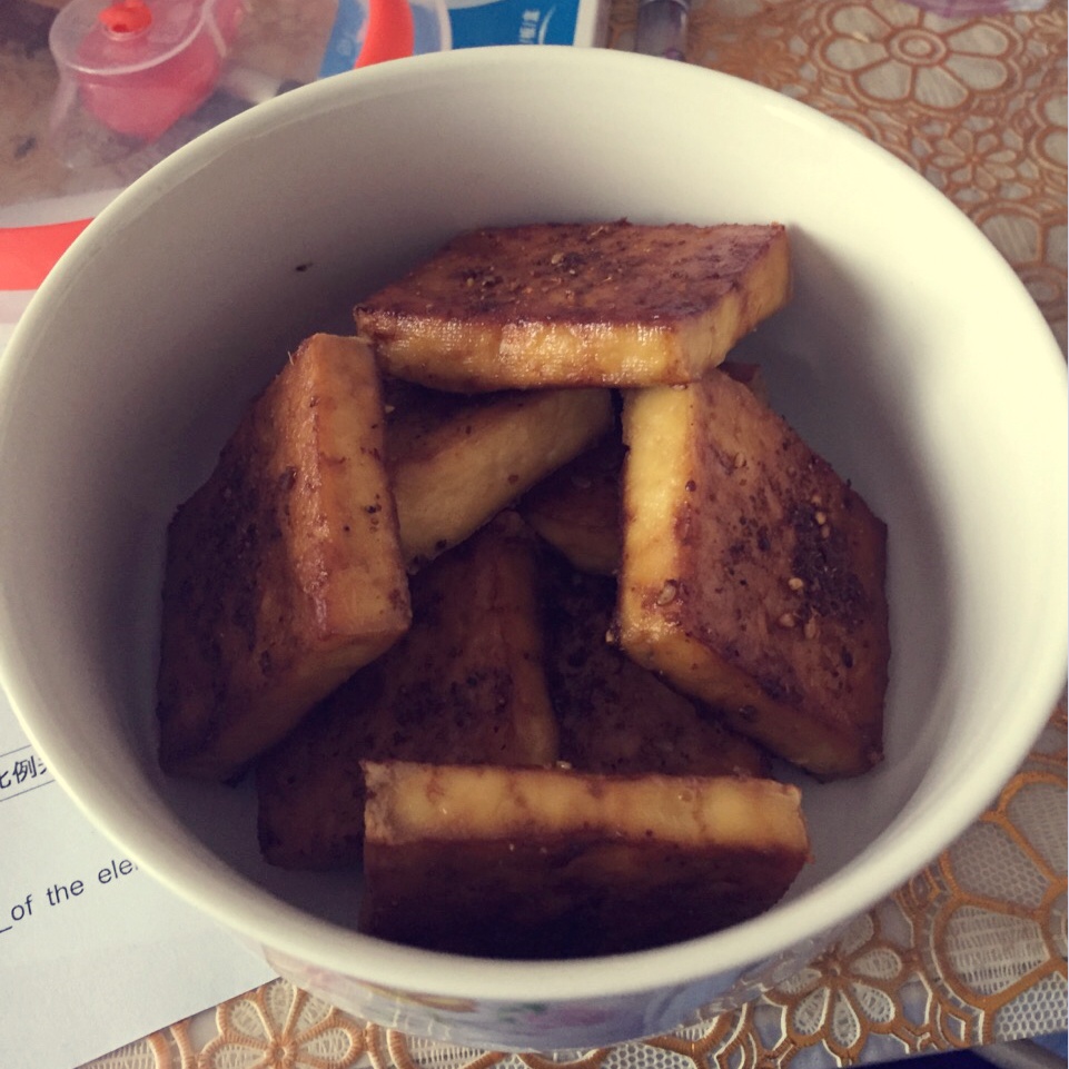 ★（烤箱系列）烤辣味豆腐