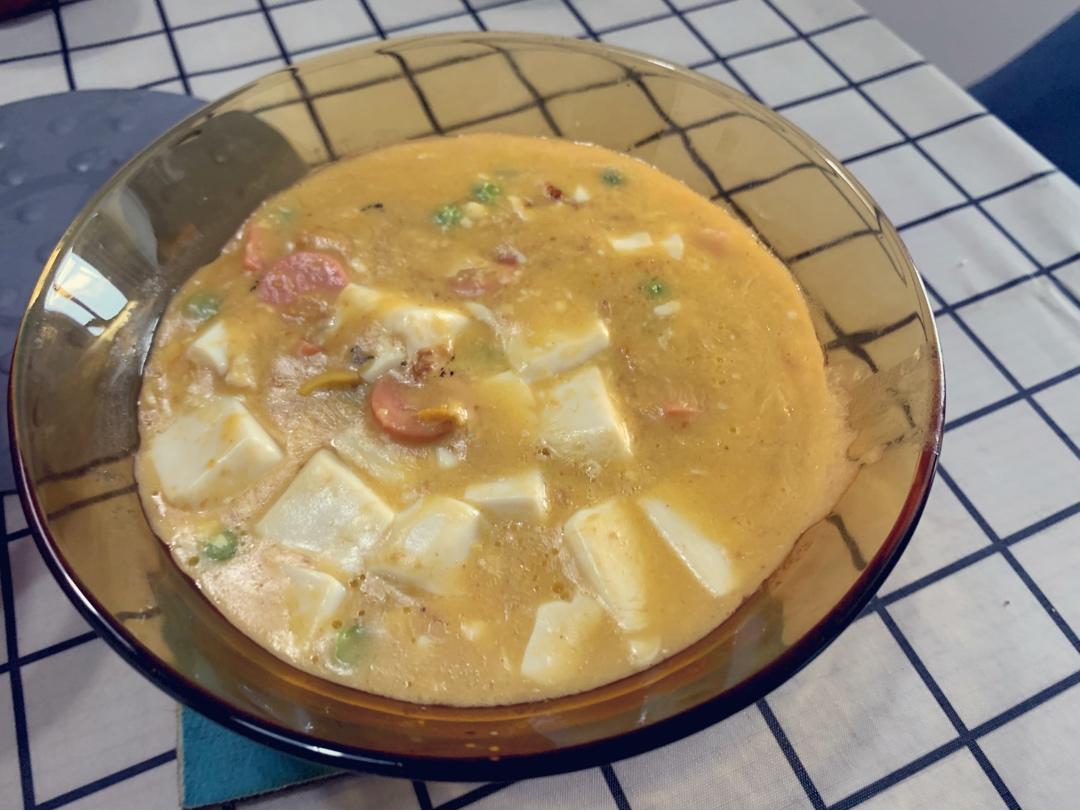 蟹黄豆腐（咸蛋黄版）