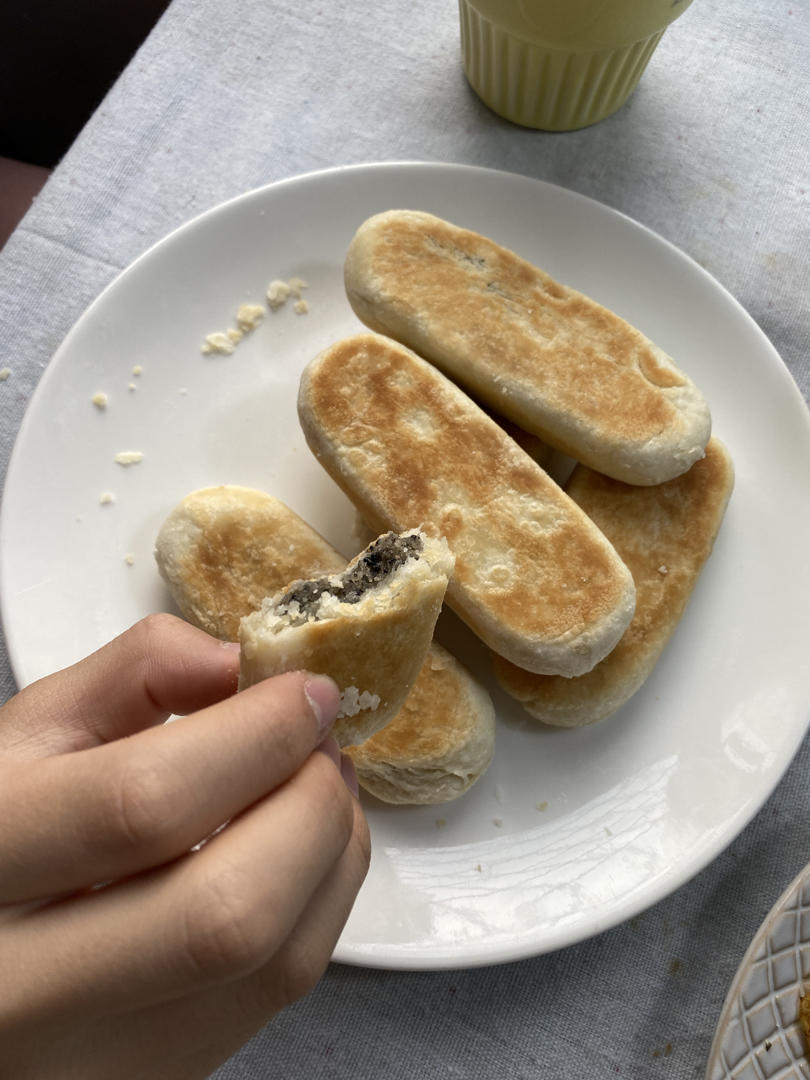 年货点心做什么？不用烤箱的牛舌饼呗！