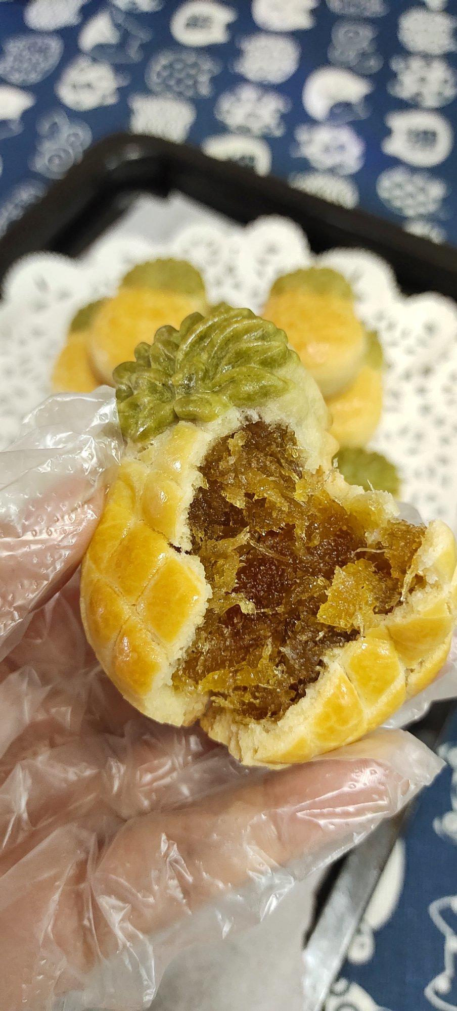 广式凤梨月饼（2020最火的款隔夜回油）