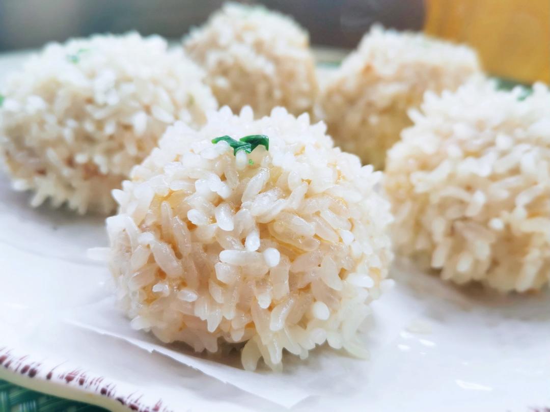 老上海味道--粢毛球（珍珠肉丸）