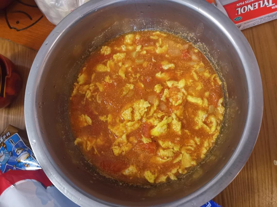 西红柿鸡蛋打卤面