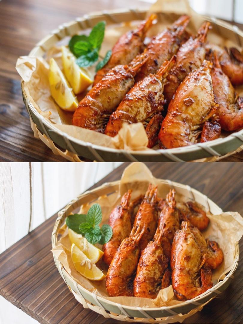 假装成东南亚BBQ风味的煎大虾