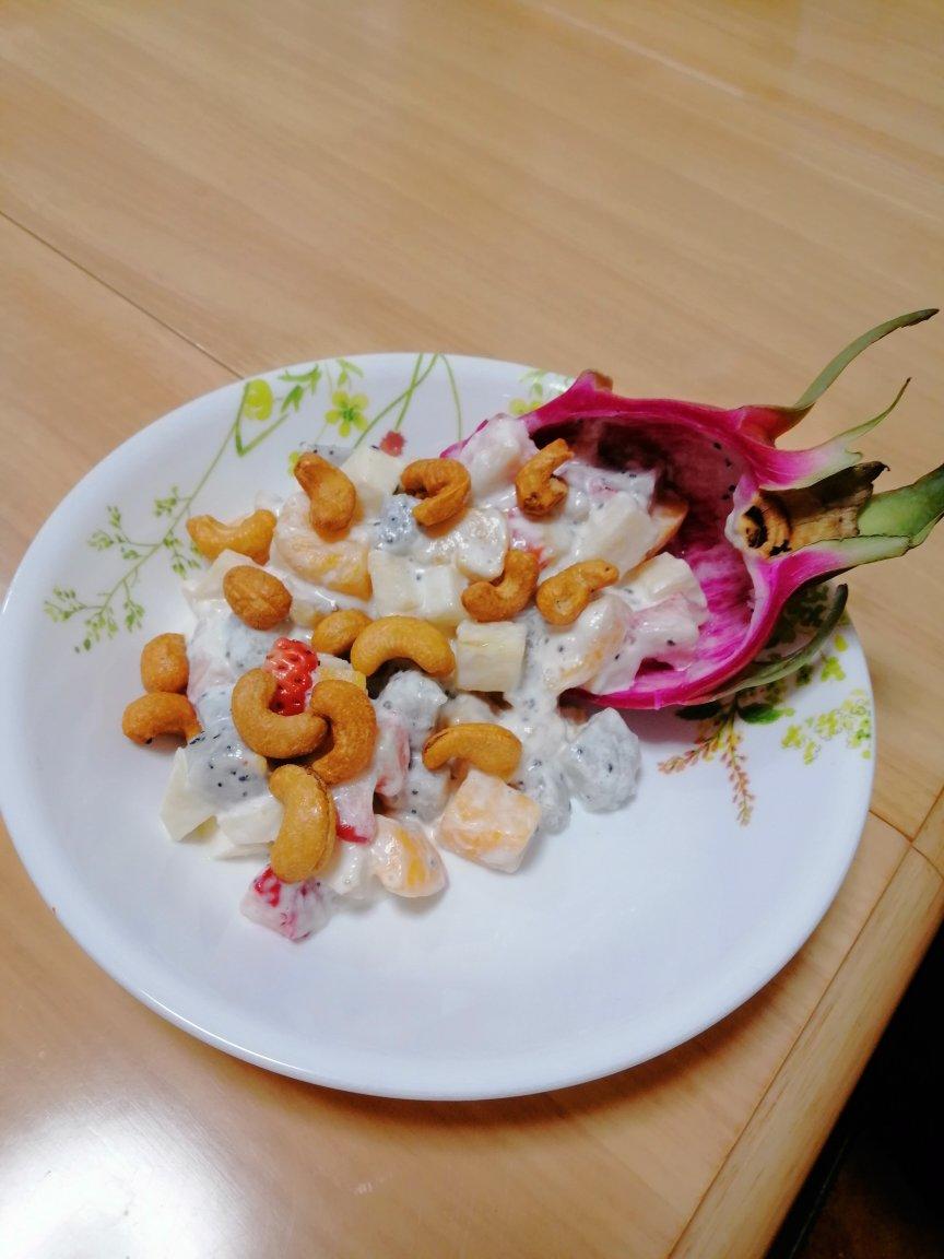 火龙果炒虾仁