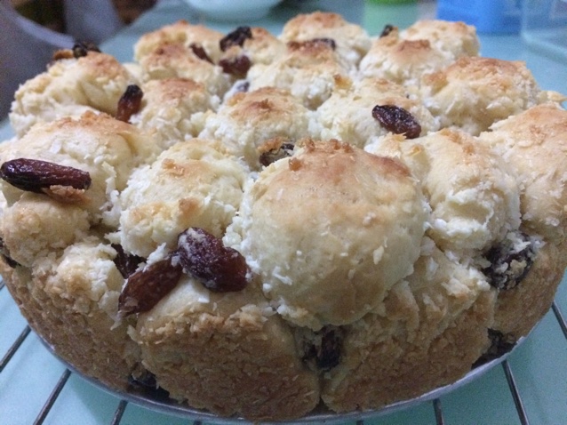 椰蓉奶酪堡垒包