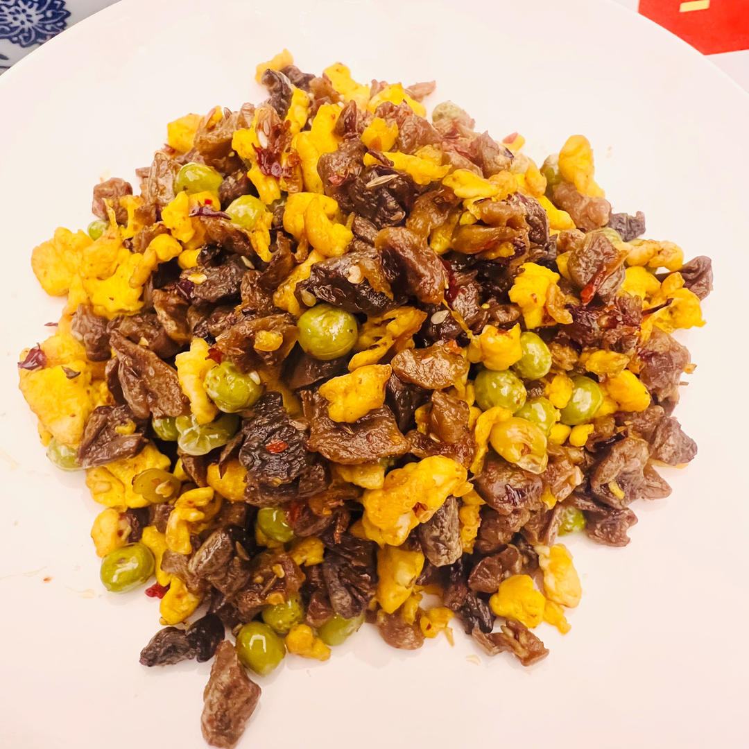 鸡蛋炒外婆菜(下饭菜)