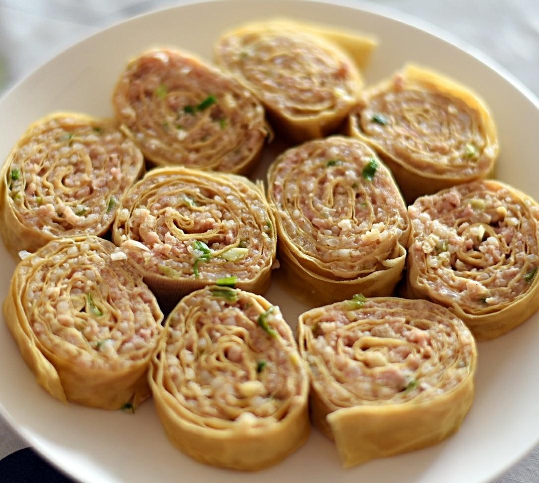 干豆腐肉卷
