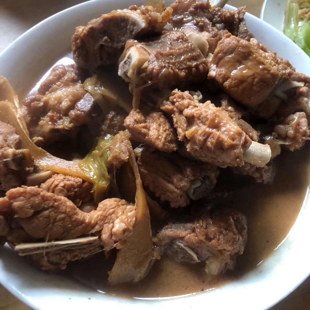 超简单的家常炖排骨