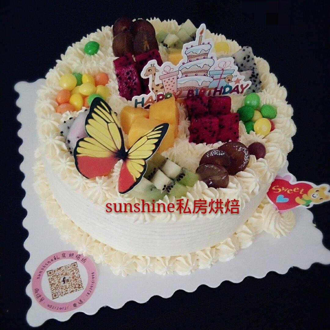 水果奶油【生日蛋糕】