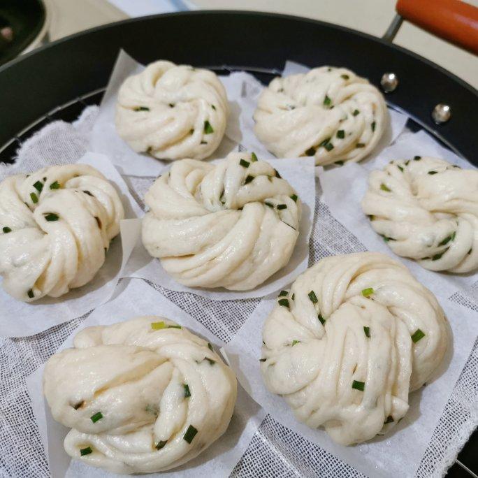 香葱银丝花卷【附扭花卷视频】