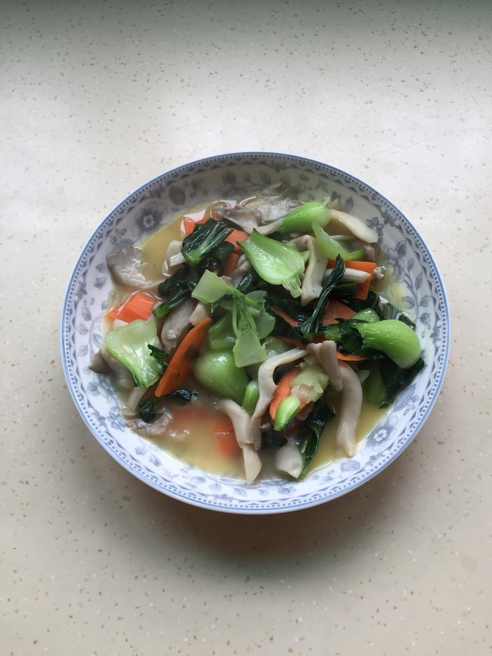 老少咸宜的营养小炒～姬菇炒肉片