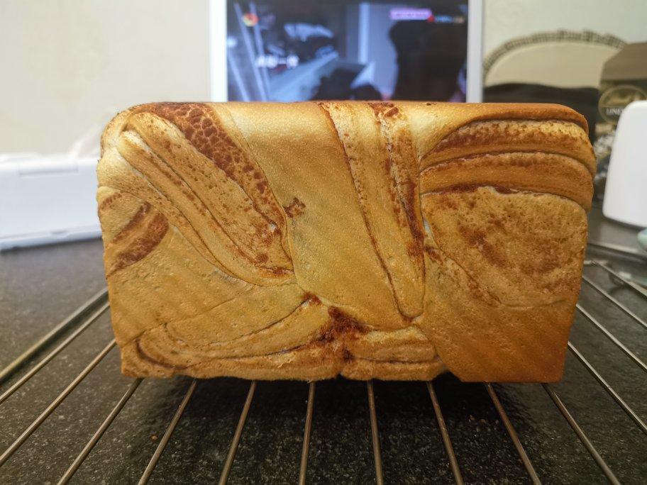 豆沙大理石吐司