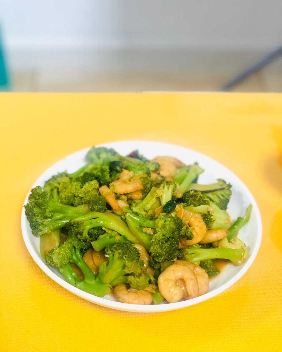 西兰花🥦炒虾仁🍤