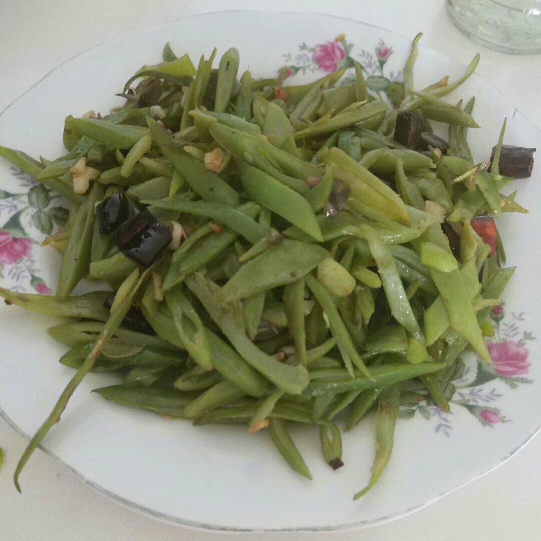炒四季豆丝~