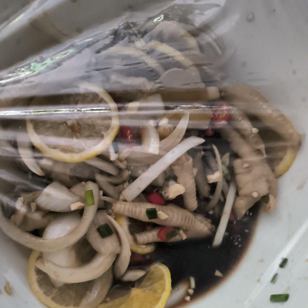 【柠檬酸辣鸡爪】自制超级无敌美味的网红鸡爪