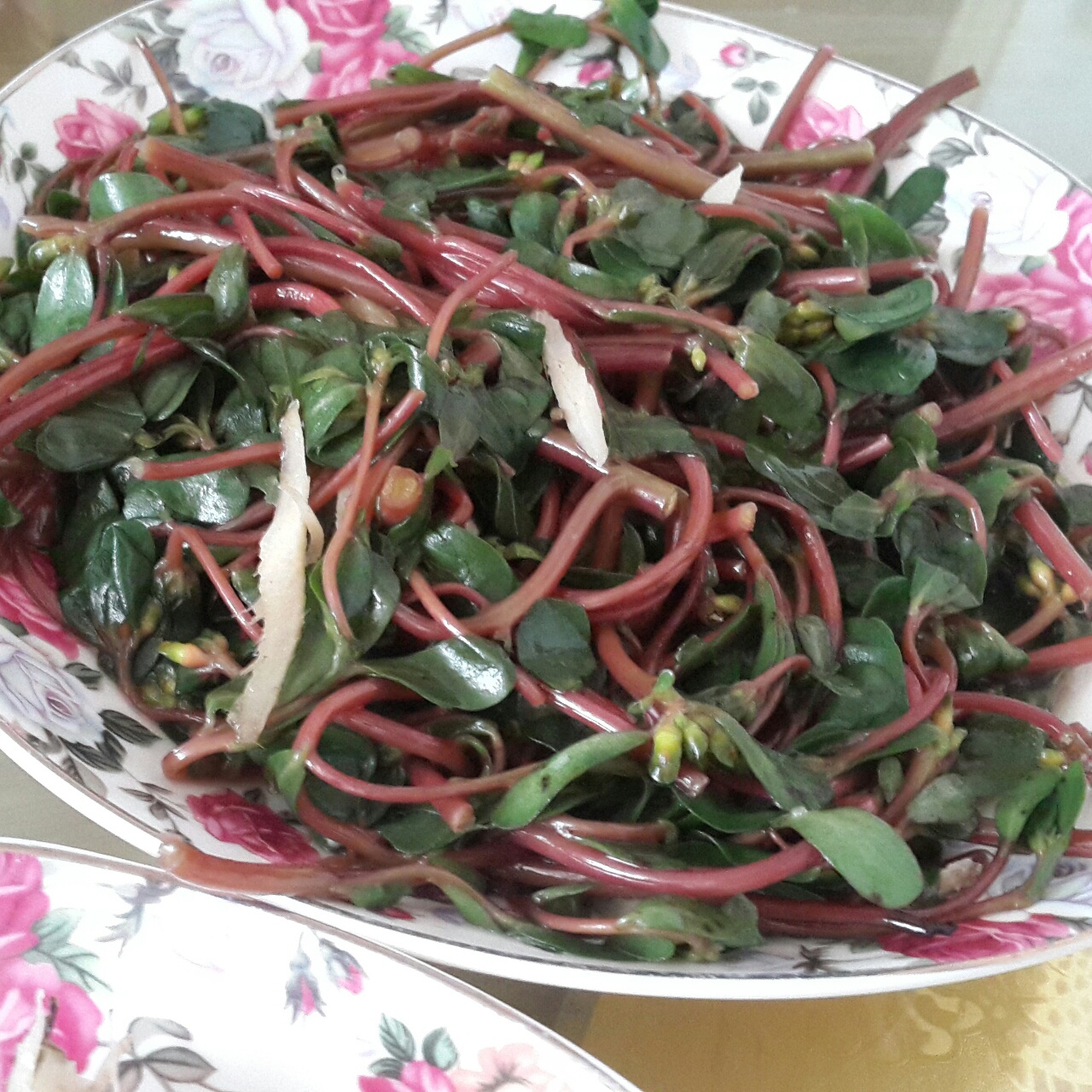 蒜茸马齿苋