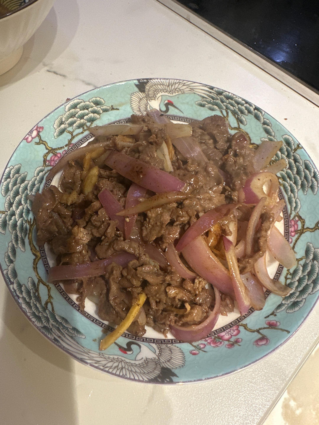 洋葱爆孜然牛肉