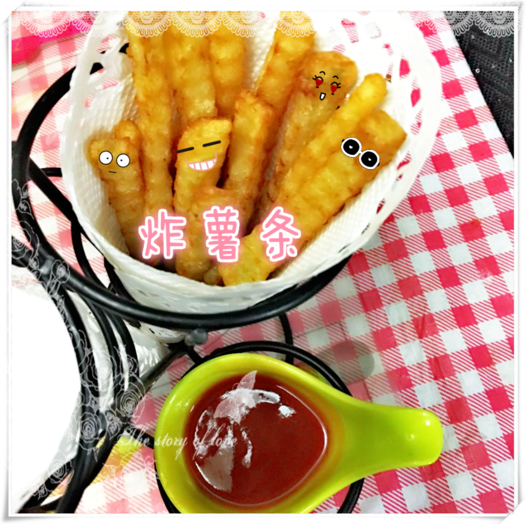 炸薯条~~秒杀肯德基2元一大盘