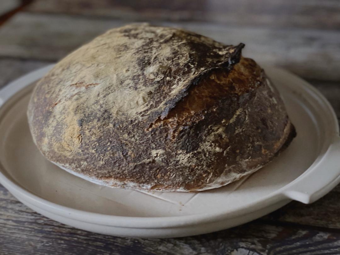 保姆级教程！附时间安排|全麦久酵天然酵种酸面团硬欧（Sourdough loaf）的做法 步骤22