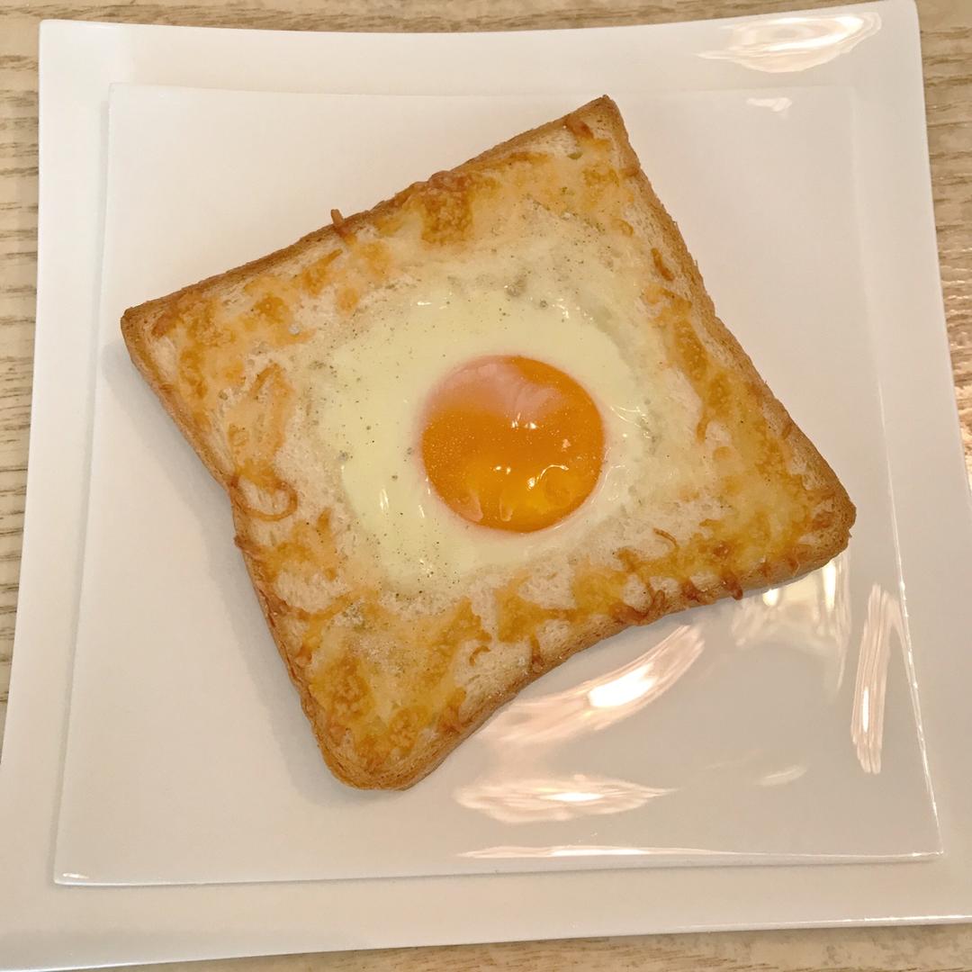 鸡蛋芝士烤吐司