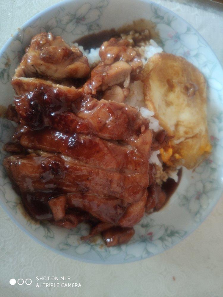 照烧鸡腿饭