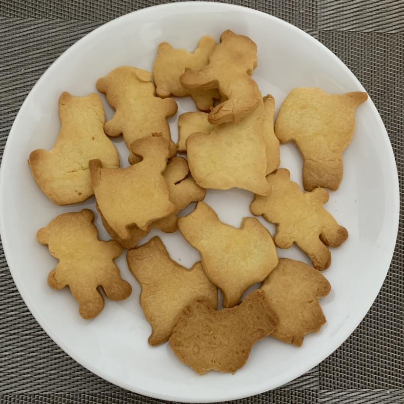 超简单奶香卡通饼干