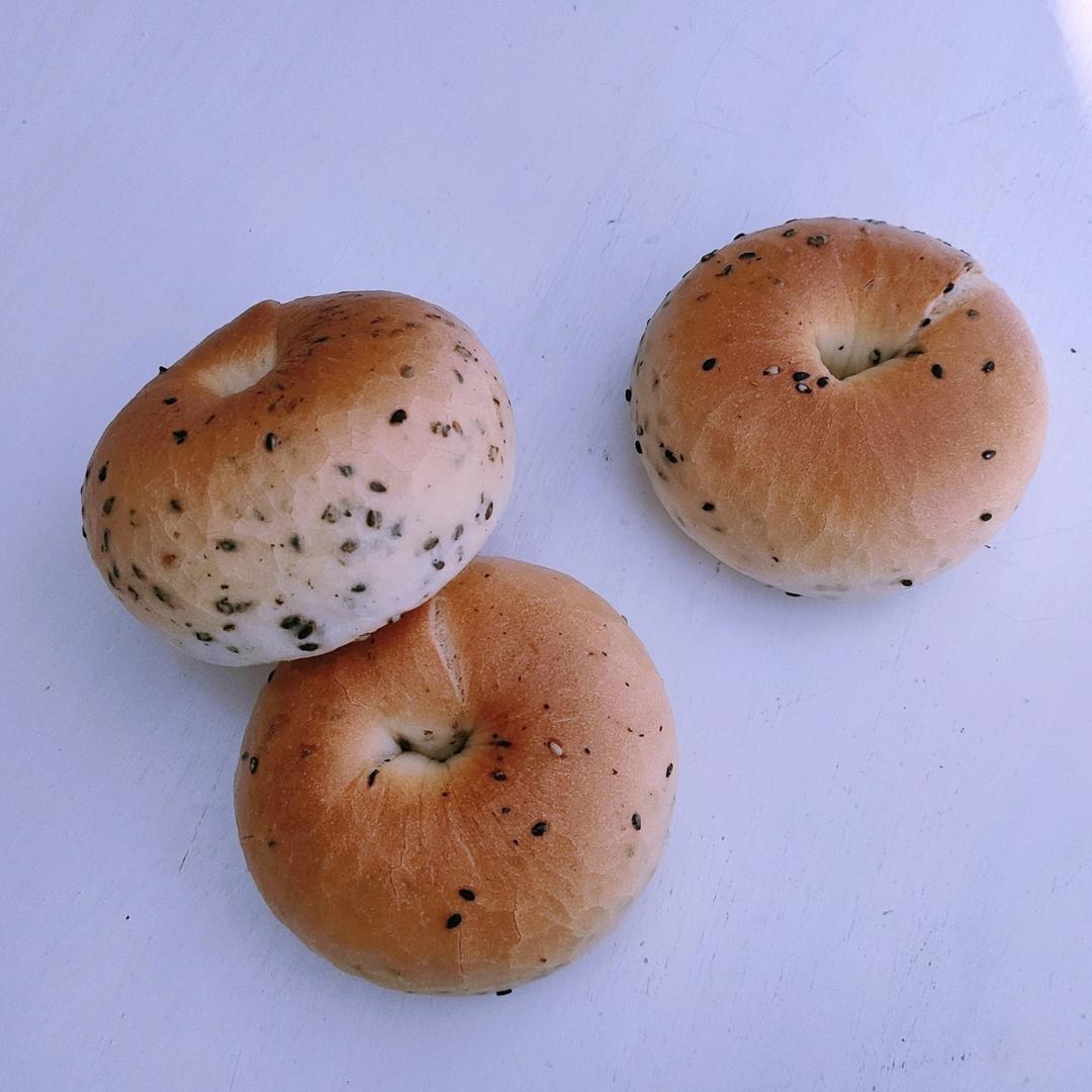 芝麻贝果（咸）