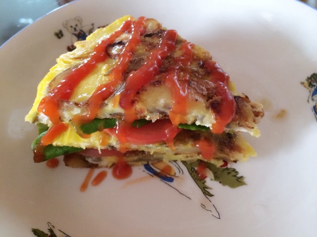 西班牙土豆煎蛋饼