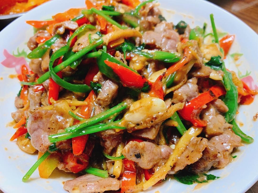 小炒牛肉