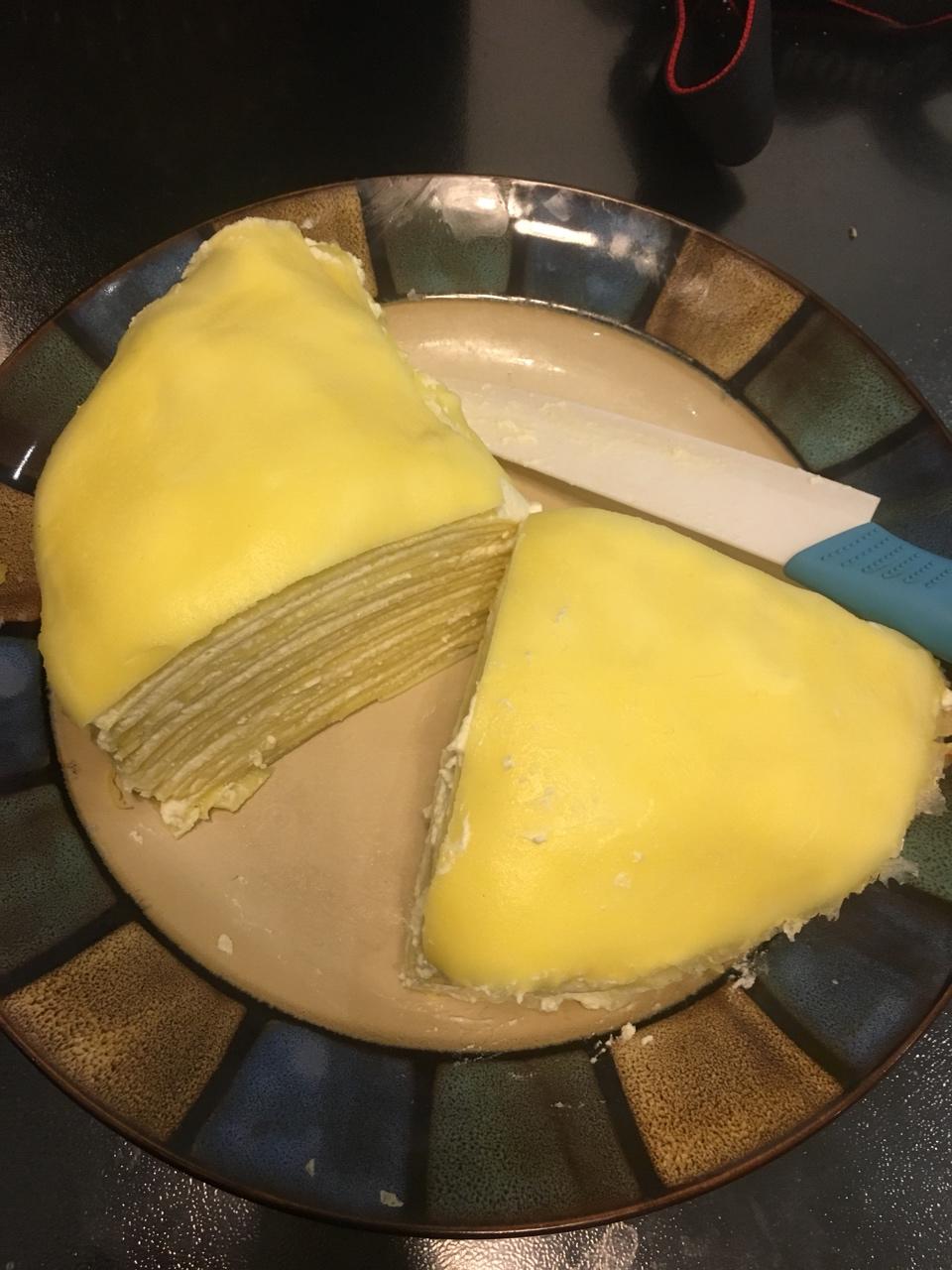 榴莲千层蛋糕