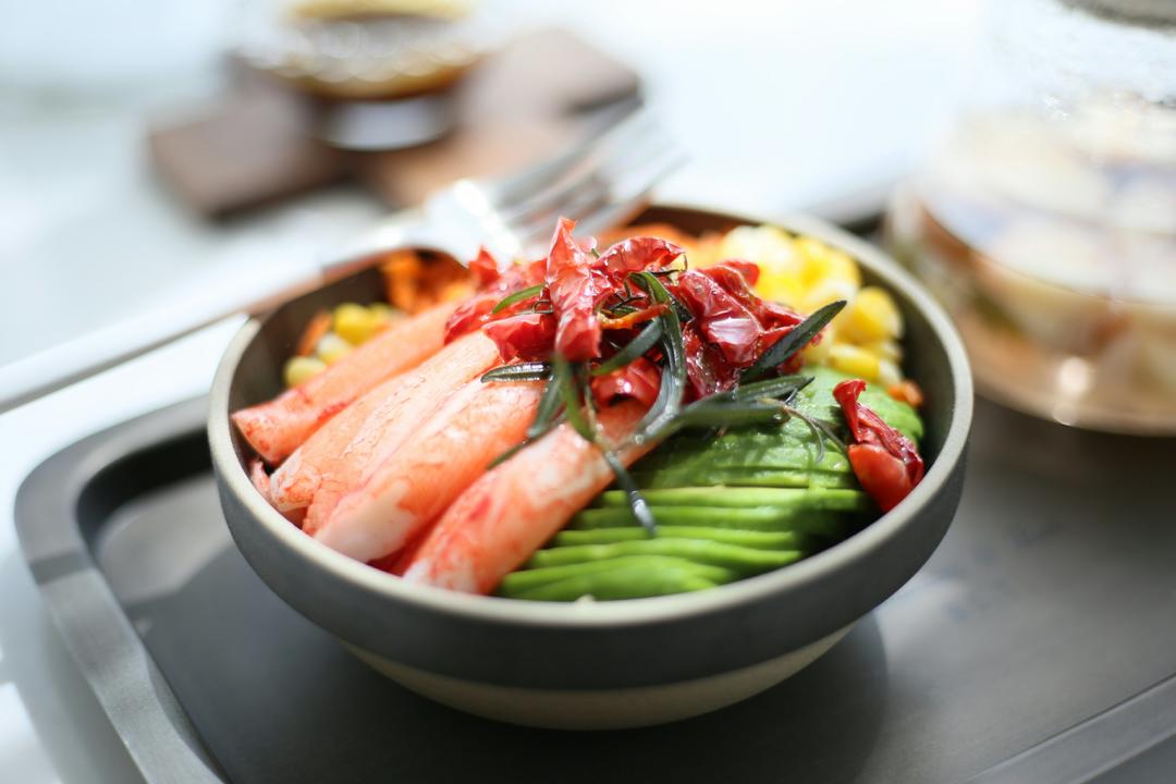 熊猫与四月pandako做的山姆厨房风靡全球的hawaiipokebowl