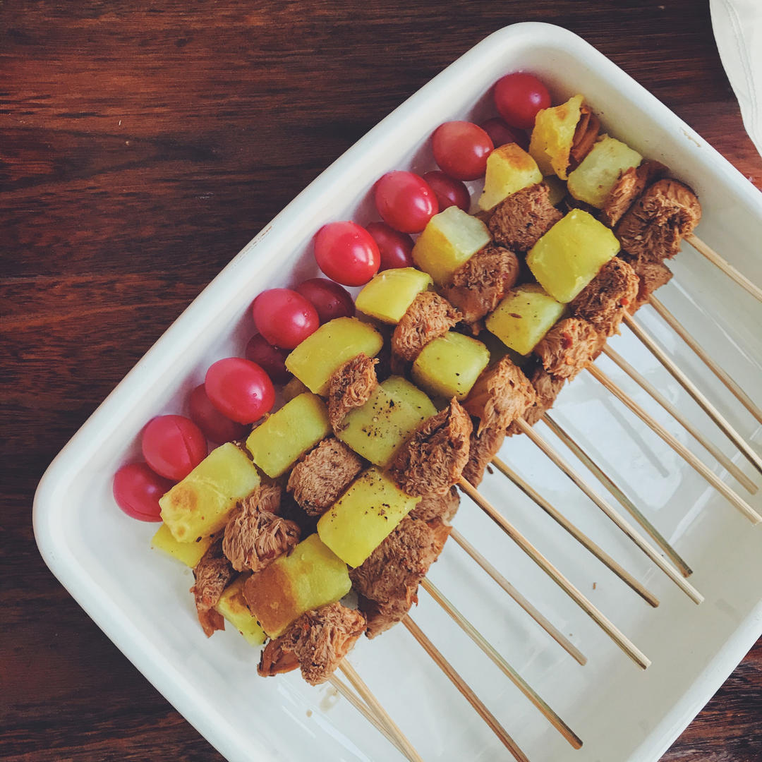 年夜饭 之 孜然猴头菇串