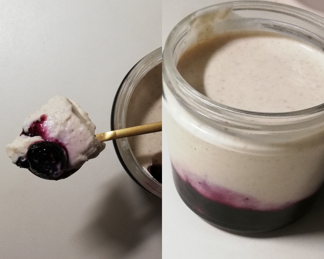 蓝莓肉桂酸奶冻的做法