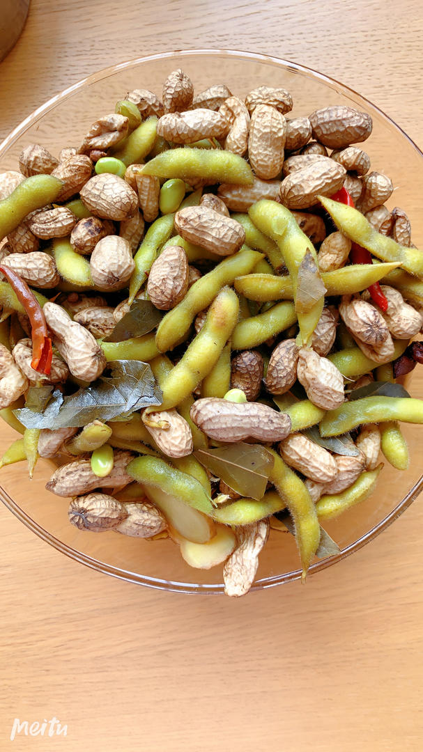 啦啦啦2018做的盐水毛豆花生